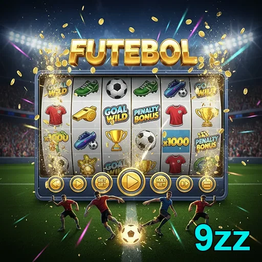 Imagem de slot de futebol do jogo 2 disponível no site 9zz.